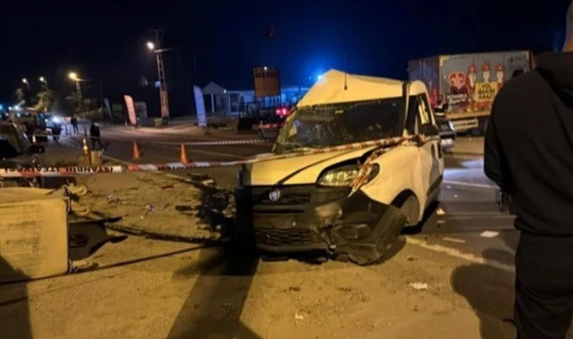 Çatalca'da feci kaza: 1 ölü 3 yaralı