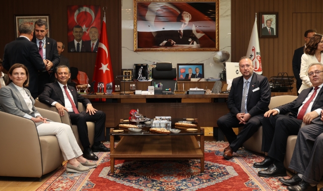 CHP Genel Başkanı Özel, Başkan Yalım’ı ziyaret etti
