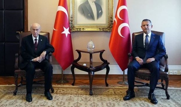 CHP lideri Özel'den Bahçeli'ye ziyaret