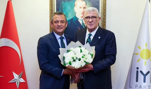 CHP lideri Özel, Dervişoğlu'nu ziyaret etti