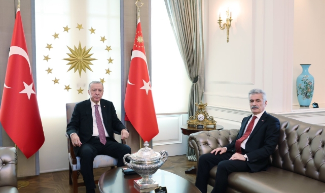Cumhurbaşkanı Erdoğan, Danıştay Başkanı Yiğit'i kabul etti
