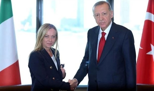 Cumhurbaşkanı Erdoğan, İtalya Başbakanı ile görüştü