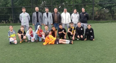 Dağ yöresinde geleceğin futbolcuları yetişiyor