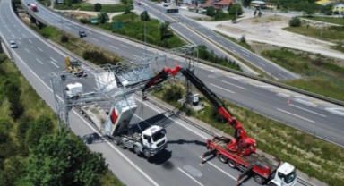 Damperi açık kalınca havada askıda kaldı