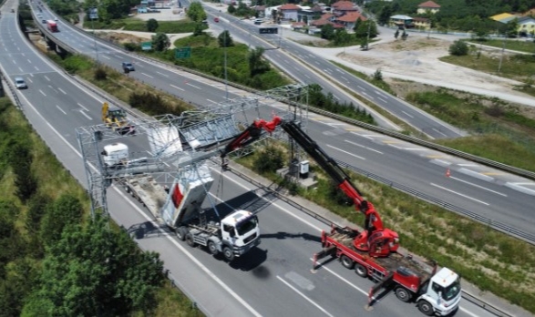Damperi açık kalınca havada askıda kaldı