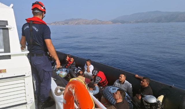 Datça’da 10 düzensiz göçmen yakalandı