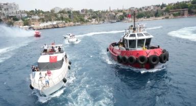Denizde 19 Mayıs coşkusu