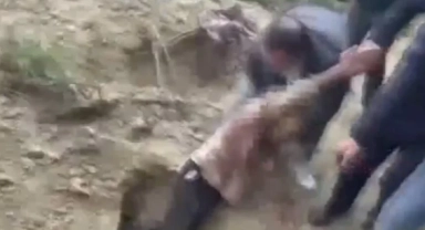 Diri diri toprağa gömülen adam dört gün sonra canlı kurtarıldı