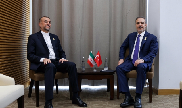 Dışişleri Bakanı Fidan, İranlı Mevkidaşı ile görüştü