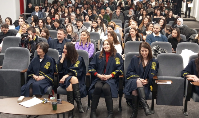 Diyetisyen adayları önlüklerini giydi