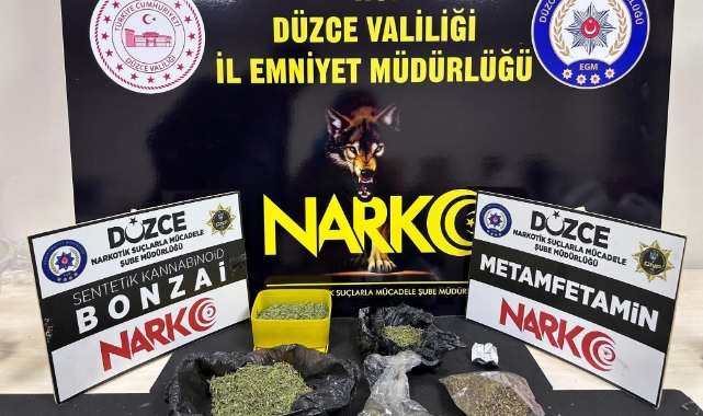 Düzce’de yakalanan uyuşturucu satıcısı tutuklandı