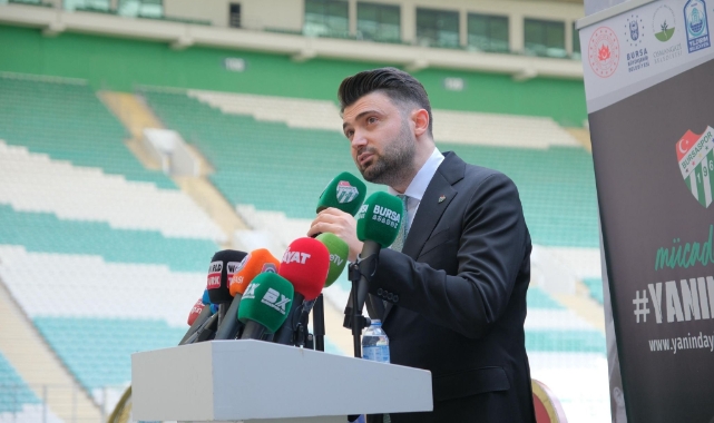 Enes Çelik'ten Bursaspor'a milyonluk bağış!