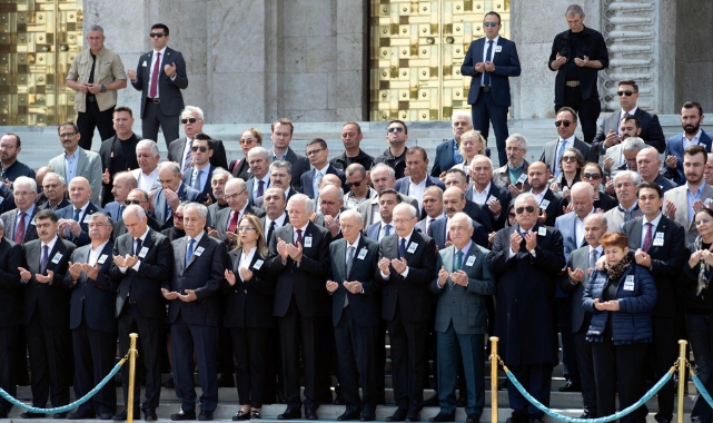 Eski Devlet Bakanı Aksoy için TBMM'de tören