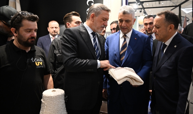 Ev tekstili sektörünün kalbi HOMETEX’te attı