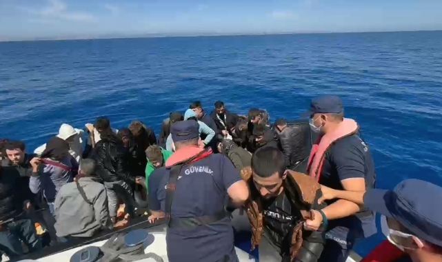 Fethiye'de 24 düzensiz göçmen yakalandı