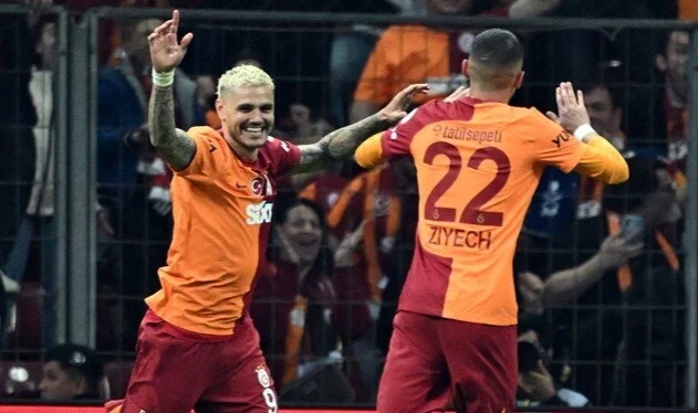 Galatasaray'dan 6 gollü galibiyet!