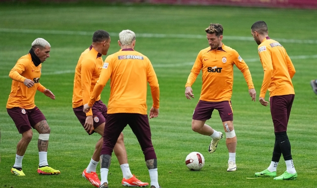 Galatasaray, Fatih Karagümrük maçı hazırlıklarını sürdürdü