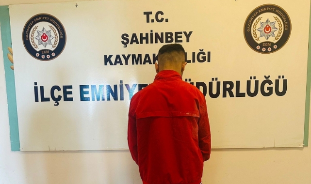 Gaziantep'te suç makinesi kıskıvrak yakalandı