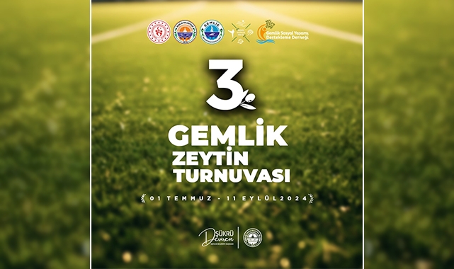 Gemlik’te 3. Zeytin Kupası başlıyor