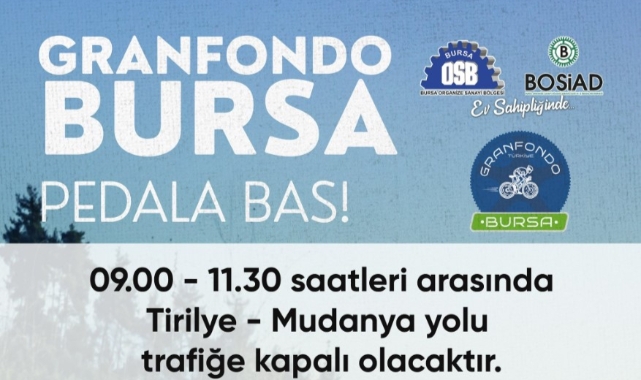 Granfondo Bursa Bisiklet Yarışması başlıyor