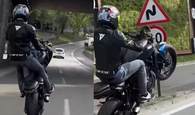 Trafik kurallarını hiçe saydı!