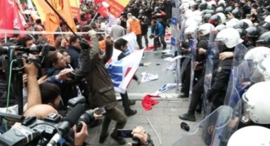 İstanbul'daki 1 Mayıs gösterilerinde polise saldıran 29 kişi yakalandı