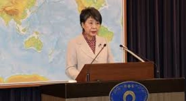 Japonya Dışişleri Bakanı Kamikawa'dan Filistin mesajı