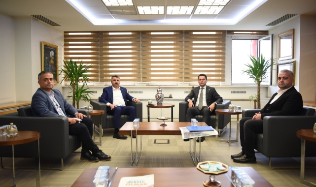 Karayolları Müdürlüğü'nden Başkan Yılmaz'a ziyaret!