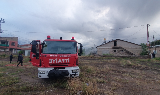 Kayseri'de müstakil evde yangın: 1 yaralı