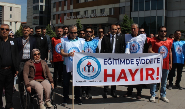 Kayseri'de öğretmenler iş bırakıyor