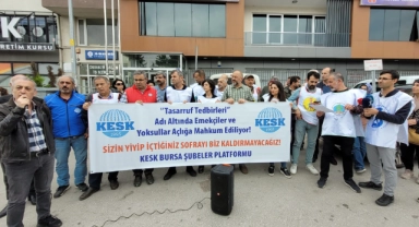 KESK Bursa işçilerin ve emekçilerin sesi oldu