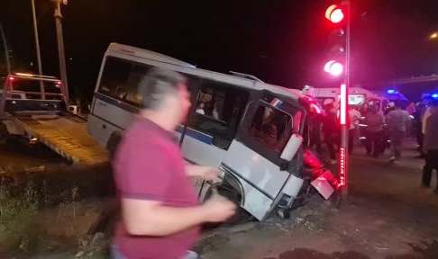 Kırıkkale'de feci kaza!