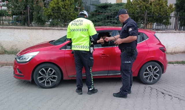 Kırıkkale'de polis ekiplerince denetim yapıldı