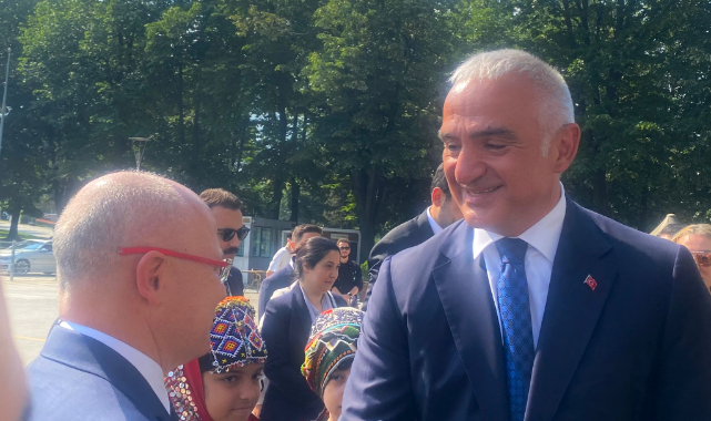 Kültür ve Turizm Bakanı Mehmet Nuri Ersoy Bursa'ya geldi!
