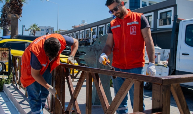 Kuşadası Belediyesi kenti sezona hazırlıyor