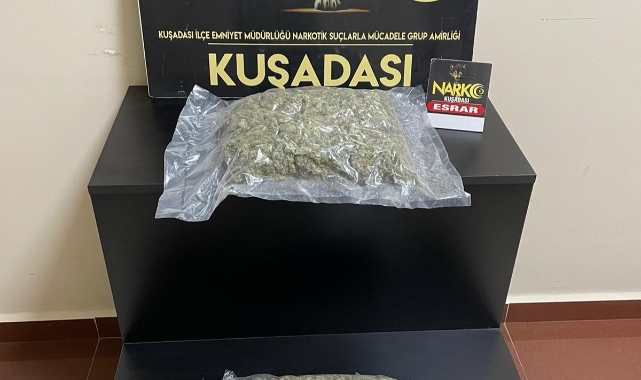 Kuşadası’nda uyuşturucu alışverişine suçüstü