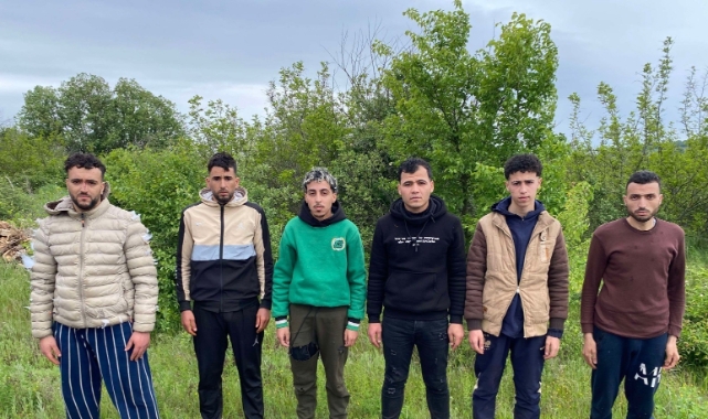 Lalapaşa’da 6 kaçak göçmen yakalandı