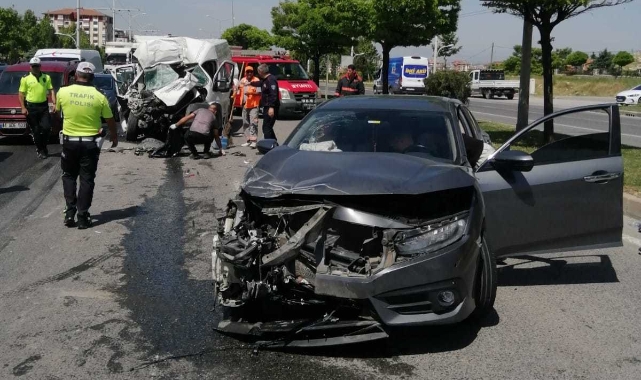 Malatya'da zincirleme kaza!