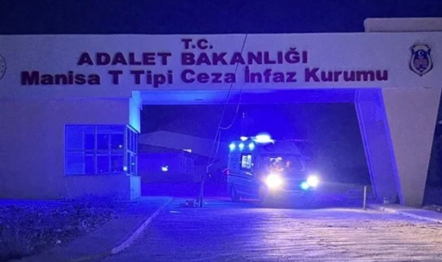 Manisa T Tipi Cezaevinde yangın
