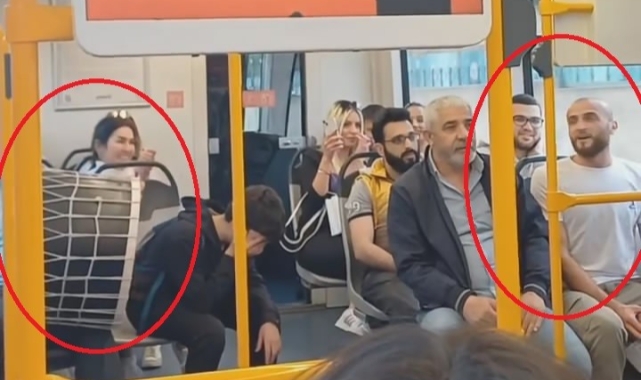 Metroda eğlenceli yolculuk