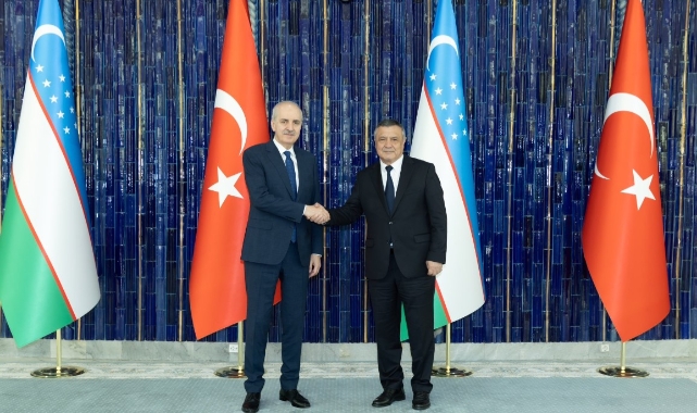 Numan Kurtulmuş Nurdincan İsmailov ile buluştu