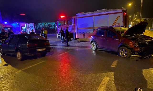 Ordu’da 2 otomobilin çarpıştığı kazada 1’i ağır 5 kişi yaralandı