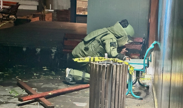 Panik yaratan sahipsiz çanta: fünyeyle patlatıldı