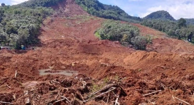 Papua Yeni Gine'de toprak kayması