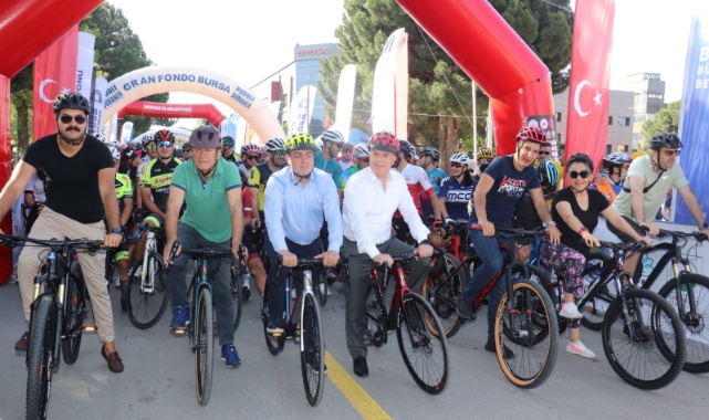 Pedallar daha yeşil bir Bursa için çevrildi