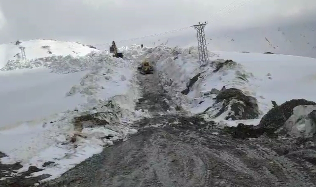 Şırnak'ta mayıs ayında yol açma çalışmaları sürüyor
