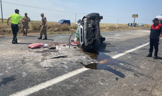 Siverek’te trafik kazası: 5 yaralı