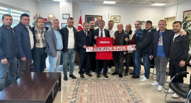 Şükrü Deviren'e eski takım arkadaşlarından ziyaret