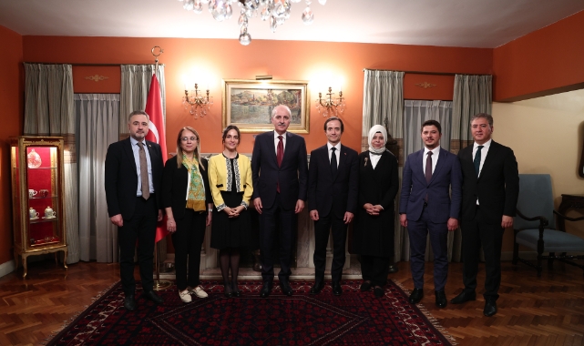 TBMM Başkanı Kurtulmuş, Türkiye’nin Meksika Büyükelçiliğini ziyaret etti