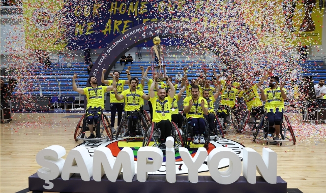 Tekerlekli sandalyede şampiyon Fenerbahçe